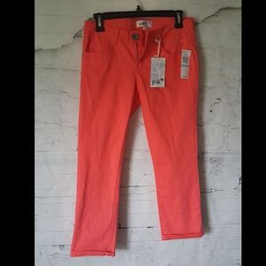 Jolt NEW Pink Coral Size 5 Junior Skinny Jeans